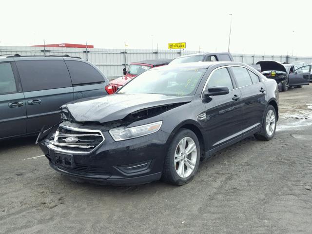 1FAHP2E80DG220492 - 2013 FORD TAURUS SEL BLACK photo 2