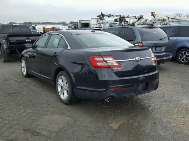 1FAHP2E80DG220492 - 2013 FORD TAURUS SEL BLACK photo 3