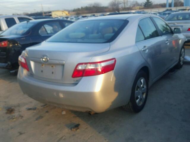4T1BE46K69U316434 - 2009 TOYOTA CAMRY BASE SILVER photo 4