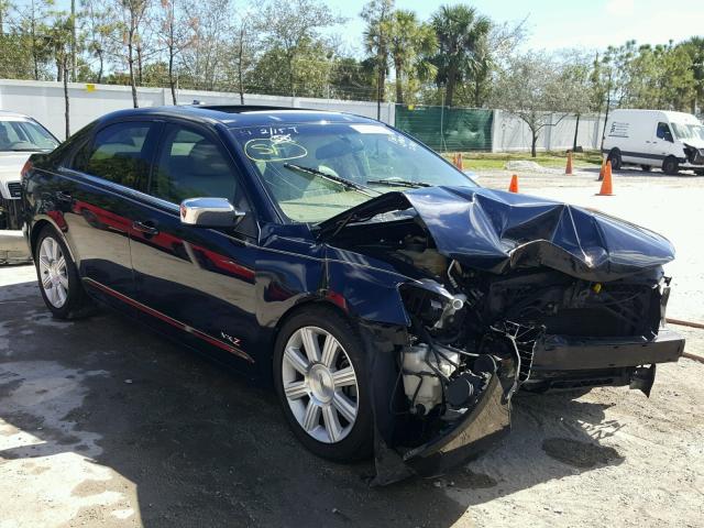 3LNHM26T79R633267 - 2009 LINCOLN MKZ BLACK photo 1