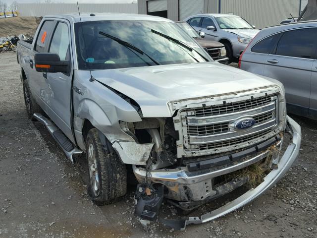 1FTFW1CF0DFD22414 - 2013 FORD F150 SUPER SILVER photo 1