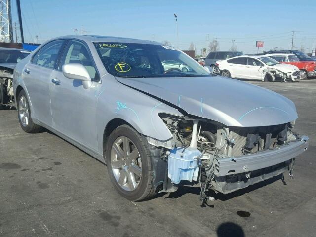 JTHBJ46G172050646 - 2007 LEXUS ES 350 SILVER photo 1