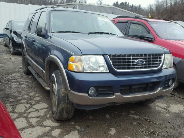 1FMZU74KX4UA80353 - 2004 FORD EXPLORER E BLUE photo 1