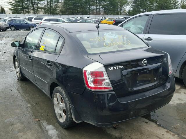 3N1AB61E79L640740 - 2009 NISSAN SENTRA 2.0 BLACK photo 3