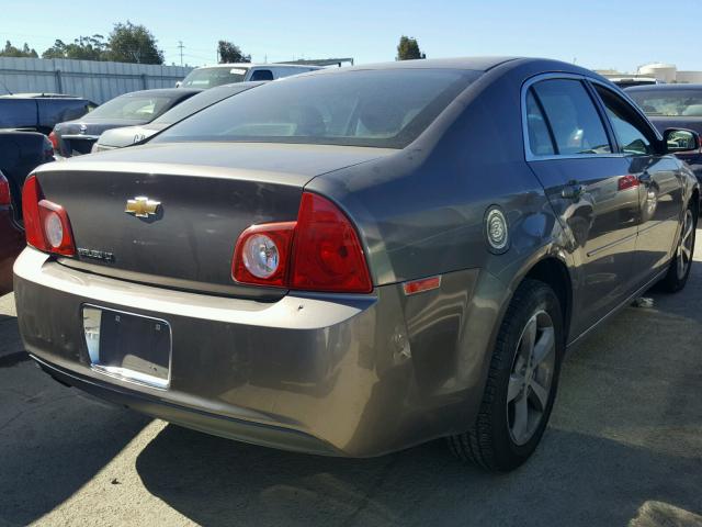 1G1ZC5E10BF272666 - 2011 CHEVROLET MALIBU 1LT BEIGE photo 4