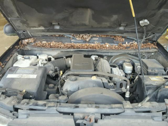 1GNDS13S322445376 - 2002 CHEVROLET TRAILBLAZE BLACK photo 7