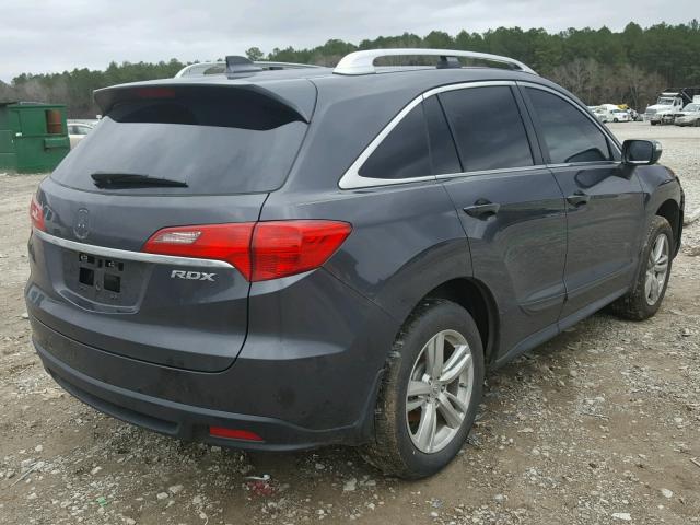 5J8TB3H5XEL006890 - 2014 ACURA RDX TECHNO BLACK photo 4