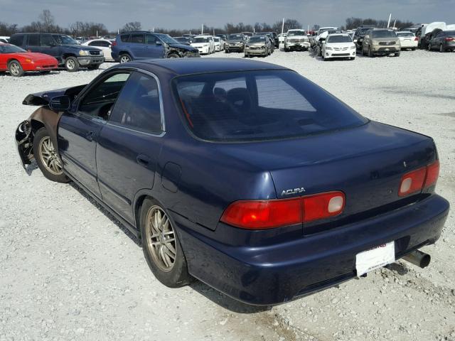 JH4DB8593XS000606 - 1999 ACURA INTEGRA GS BLUE photo 3