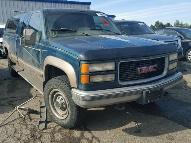 1GTGK29N9SE518908 - 1995 GMC SIERRA K25 GREEN photo 1