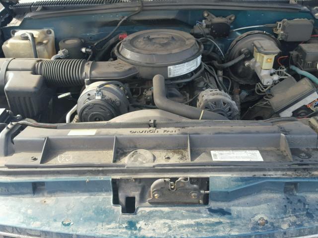 1GTGK29N9SE518908 - 1995 GMC SIERRA K25 GREEN photo 7