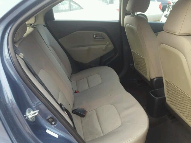 KNADM5A32G6638976 - 2016 KIA RIO LX Կապույտ լուսանկար 6