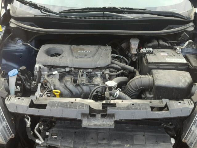 KNADM5A32G6638976 - 2016 KIA RIO LX Կապույտ լուսանկար 7