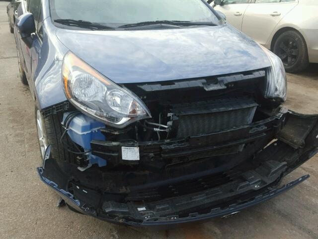 KNADM5A32G6638976 - 2016 KIA RIO LX Կապույտ լուսանկար 9