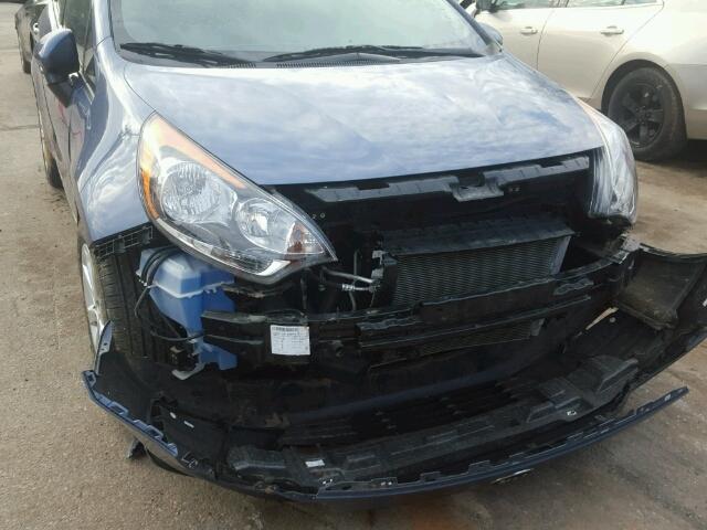 KNADM5A32G6638976 - 2016 KIA RIO LX BLUE photo 9