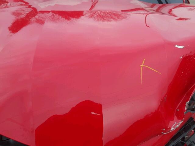 1G1FB1RX2H0137116 - 2017 CHEVROLET CAMARO LT RED photo 7