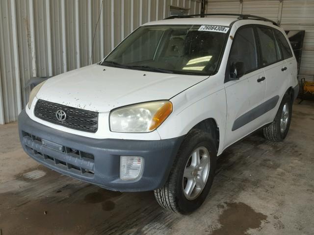 JTEGH20VX10003189 - 2001 TOYOTA RAV4 WHITE photo 2