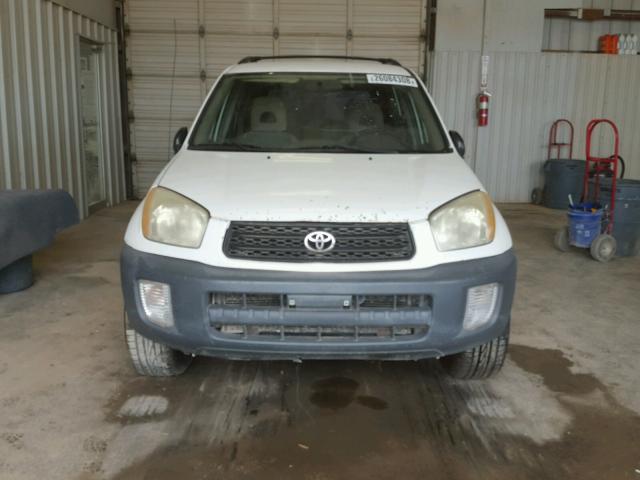 JTEGH20VX10003189 - 2001 TOYOTA RAV4 WHITE photo 9