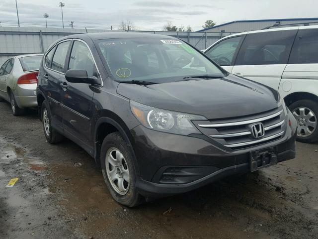 5J6RM4H38DL033022 - 2013 HONDA CR-V LX BROWN photo 1