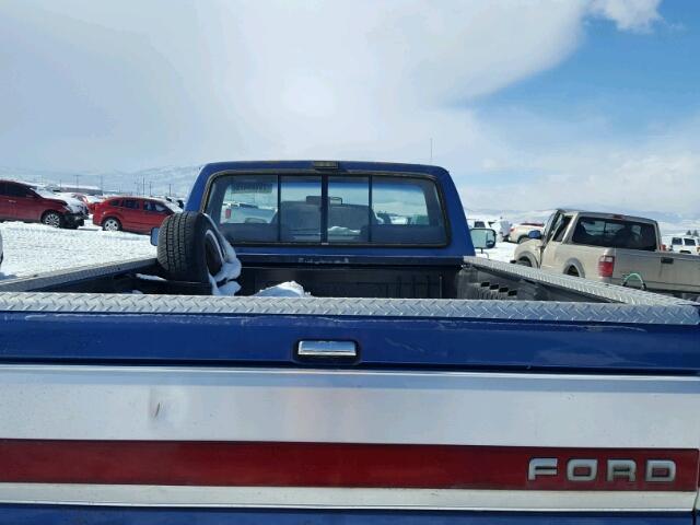 1FTEF14N4LPA95948 - 1990 FORD F150 BLUE photo 6