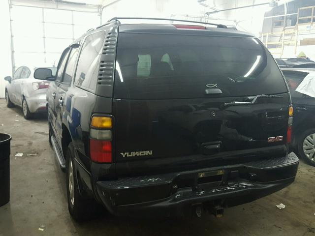 1GKEK63U66J138571 - 2006 GMC YUKON DENA BLACK photo 3