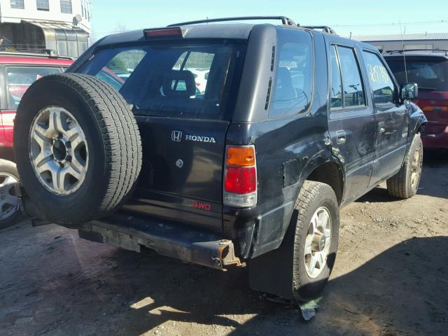 4S6CM58V0T4416192 - 1996 HONDA PASSPORT E BLACK photo 4