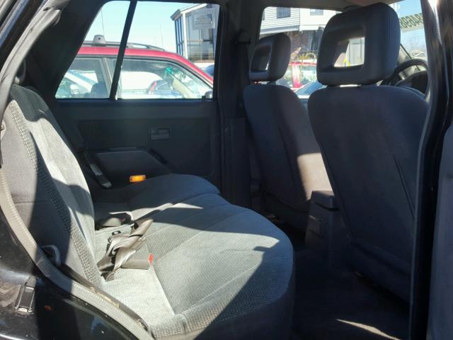 4S6CM58V0T4416192 - 1996 HONDA PASSPORT E BLACK photo 6