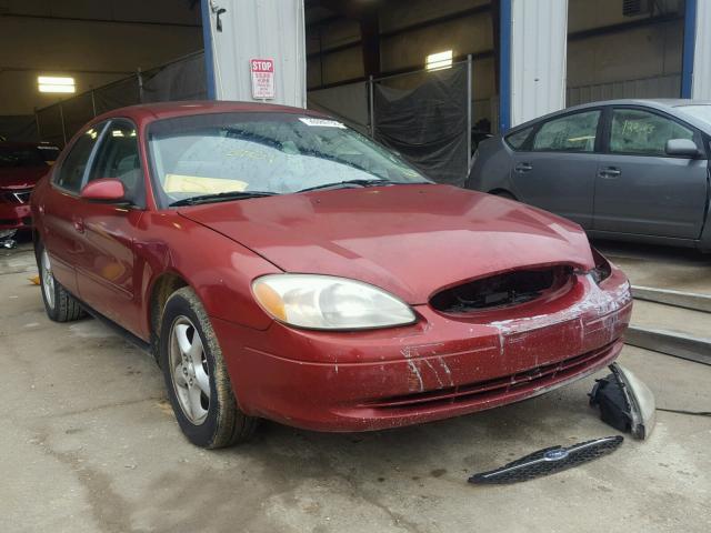 1FAFP55U51A209105 - 2001 FORD TAURUS SES MAROON photo 1