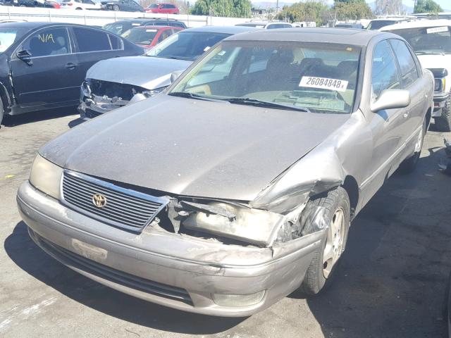 4T1BF18B5WU237051 - 1998 TOYOTA AVALON BROWN photo 2