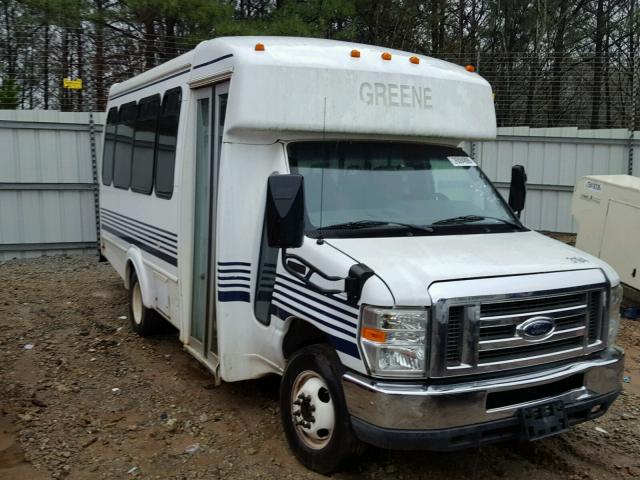 1FDEE3FSXBDA87267 - 2011 FORD ECONOLINE WHITE photo 1