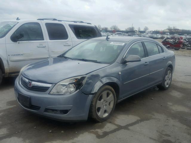 1G8ZS57N28F203541 - 2008 SATURN AURA XE GRAY photo 2