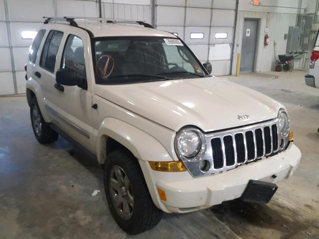 1J4GL58K56W178477 - 2006 JEEP LIBERTY LI WHITE photo 1