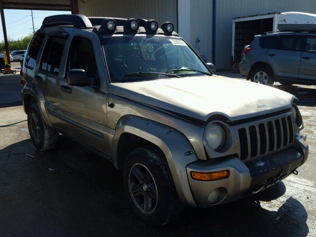 1J4GL38K54W106051 - 2004 JEEP LIBERTY RE TAN photo 1