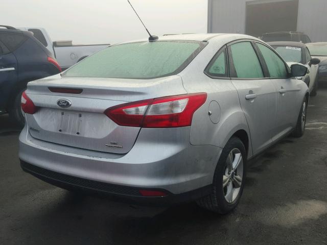 1FADP3F22EL427313 - 2014 FORD FOCUS SE SILVER photo 4