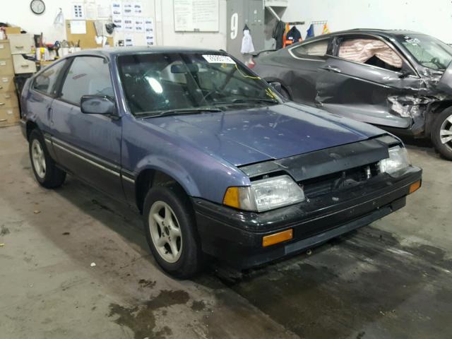 JHMEC1329HS029561 - 1987 HONDA CIVIC 1500 BLUE photo 1