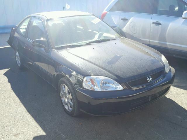 1HGEM1159XL066759 - 1999 HONDA CIVIC SI BLACK photo 1