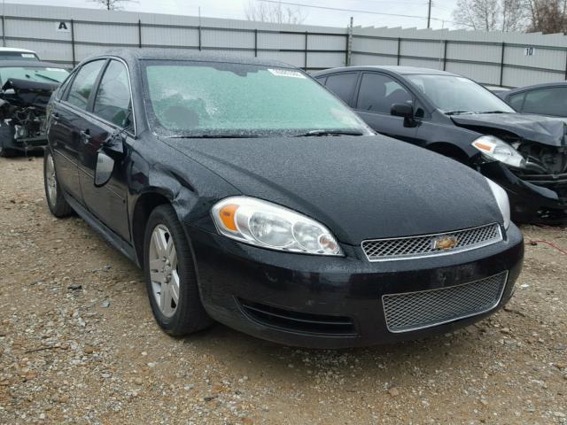 2G1WG5E31C1251830 - 2012 CHEVROLET IMPALA LT BLACK photo 1