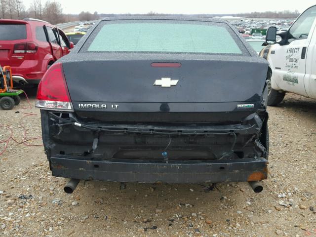 2G1WG5E31C1251830 - 2012 CHEVROLET IMPALA LT BLACK photo 9