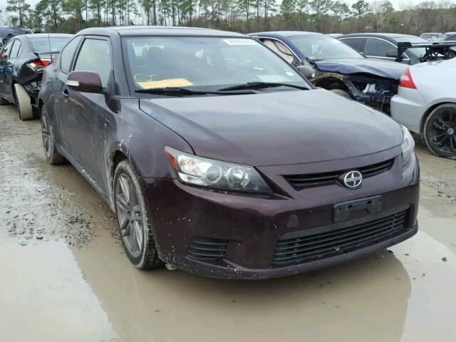 JTKJF5C71B3010331 - 2011 TOYOTA SCION TC PURPLE photo 1