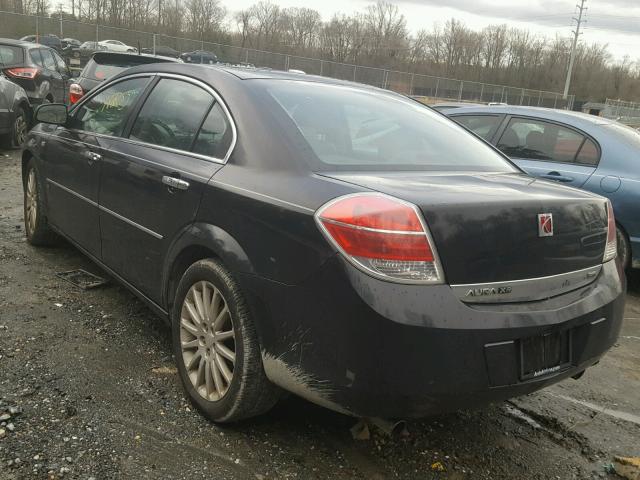 1G8ZV577X7F123573 - 2007 SATURN AURA XR BLACK photo 3