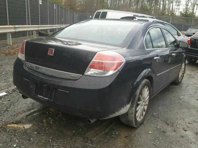 1G8ZV577X7F123573 - 2007 SATURN AURA XR BLACK photo 4