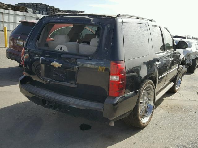 1GNFC13J47R110056 - 2007 CHEVROLET TAHOE C150 BLACK photo 4