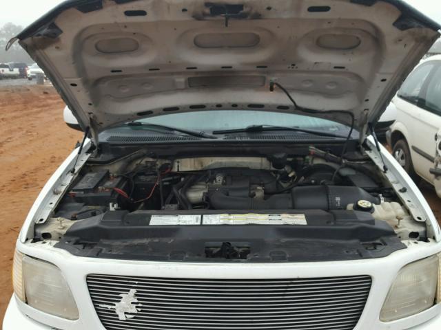 2FTZX0729YCA87766 - 2000 FORD F150 WHITE photo 7