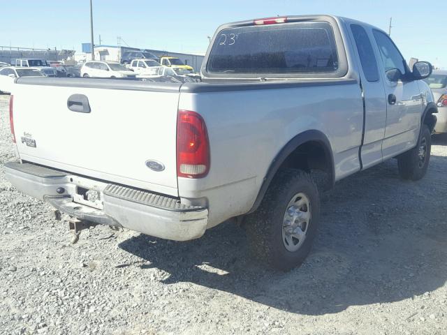 2FTPX18L92CA81199 - 2002 FORD F150 SILVER photo 4