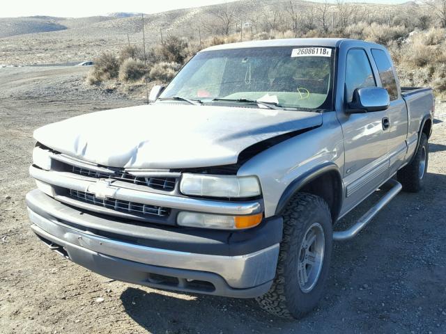 1GCEK19T6YE213374 - 2000 CHEVROLET SILVERADO TAN photo 2