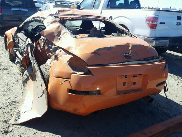 JN1BZ34D87M502371 - 2007 NISSAN 350Z COUPE ORANGE photo 3