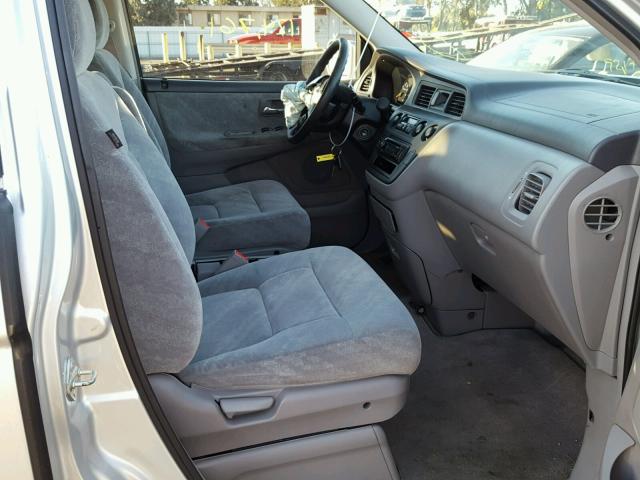 5FNRL18664B115352 - 2004 HONDA ODYSSEY EX SILVER photo 5