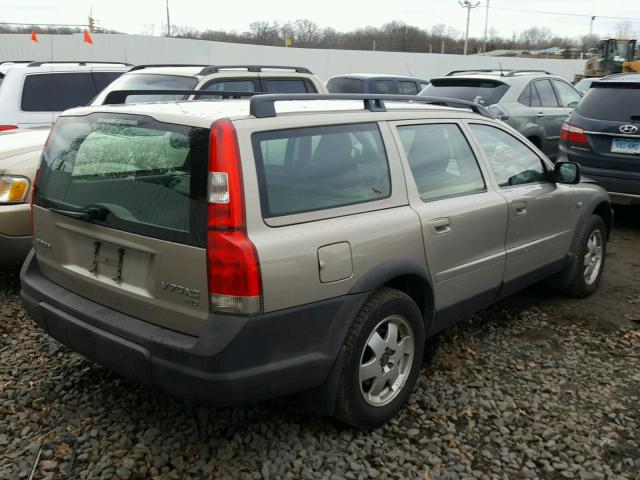 YV1SZ58DX11008003 - 2001 VOLVO V70 XC TAN photo 4