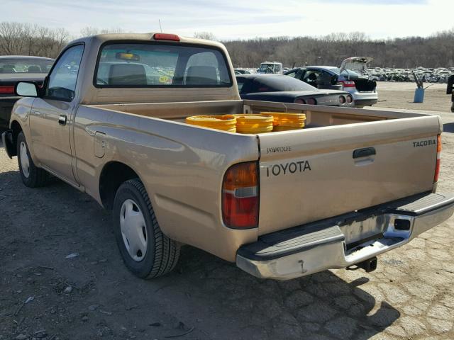 5TENL42N1YZ686879 - 2000 TOYOTA TACOMA GOLD photo 3