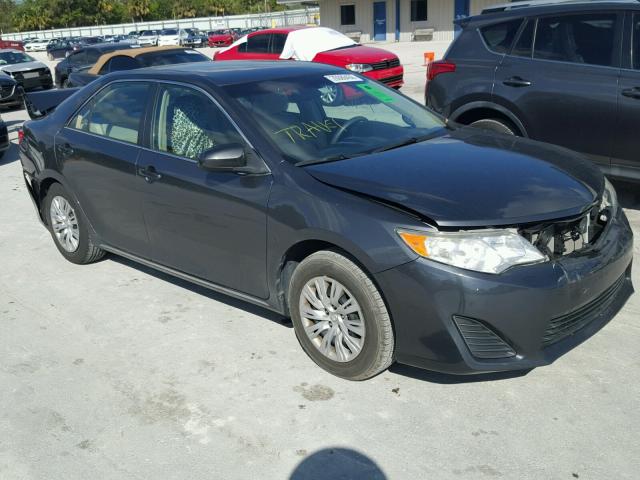 4T1BF1FK9CU009715 - 2012 TOYOTA CAMRY BASE GRAY photo 1