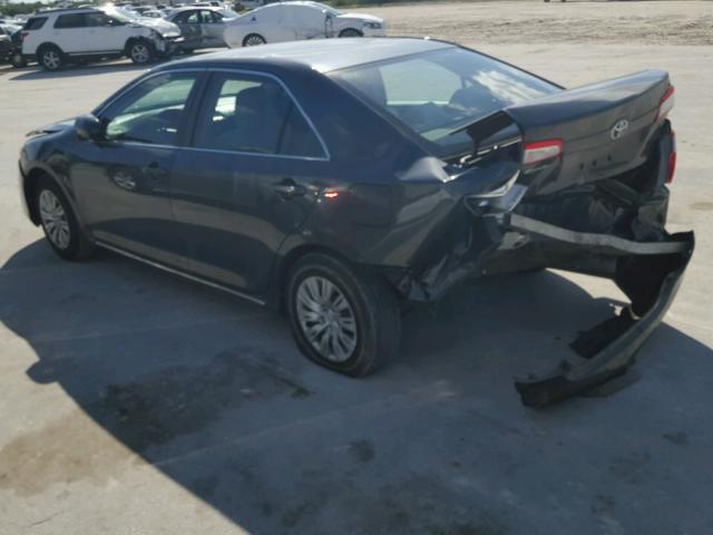 4T1BF1FK9CU009715 - 2012 TOYOTA CAMRY BASE GRAY photo 3